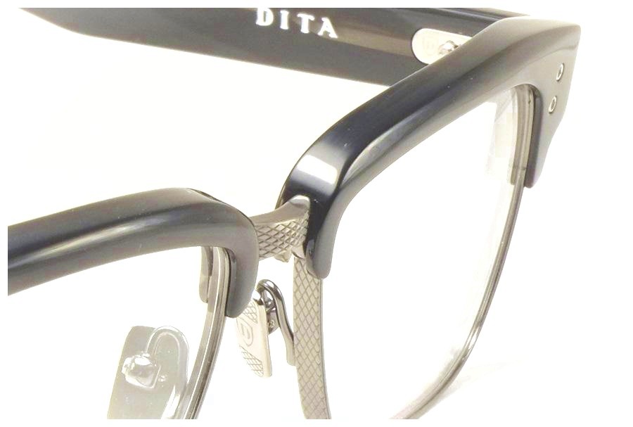 DITA (ディータ) STATESMAN 55 (ステイツマン) DRX-2011-G-55 Black - Black Swirl -  Antique Silver