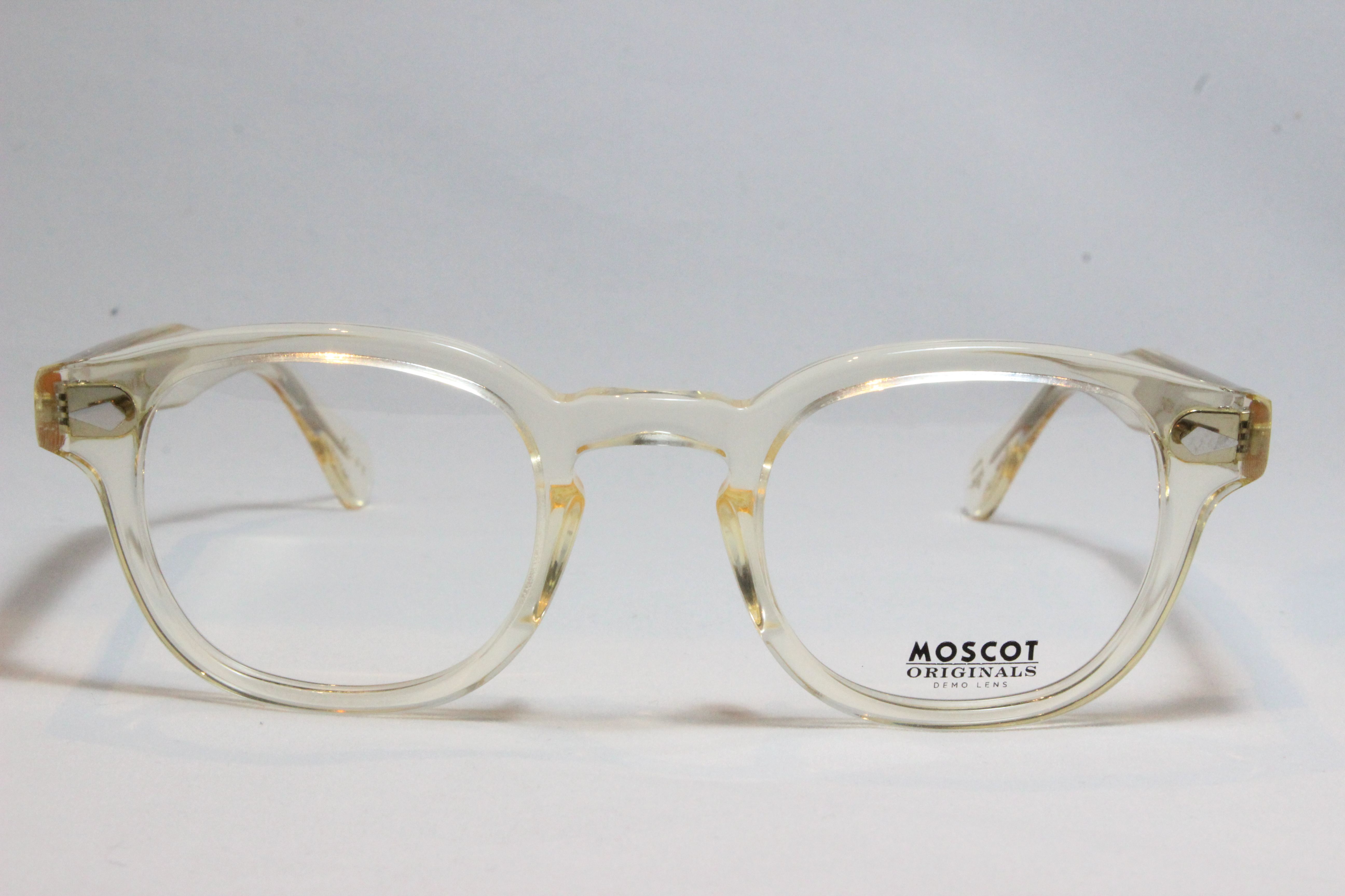 MOSCOT LEMTOSH/モスコット 46 BLACK/CRYSTAの+inforsante.fr