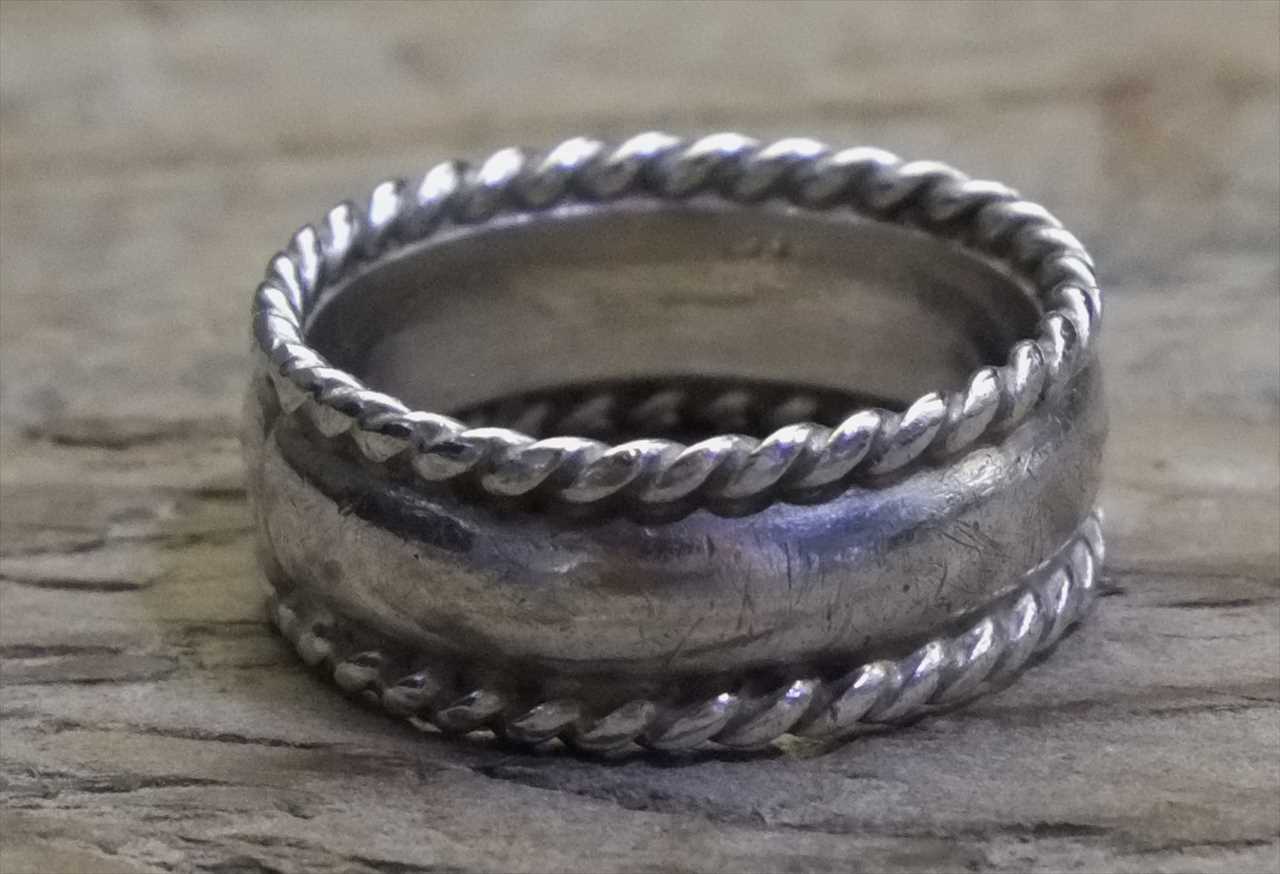 送料無料】Vintage Mexican Silver 925 Ring （R023) ヴィンテージ 