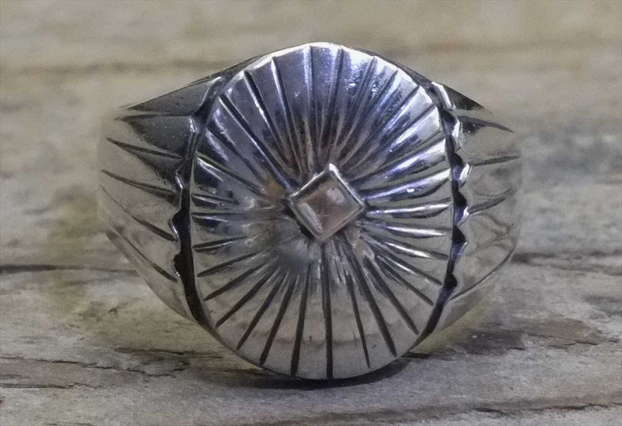 ヴィンテージ メキシカン シルバー 925 （R027) ジュエリー アクセ リング Vintage Mexican Silver 925 Ring
